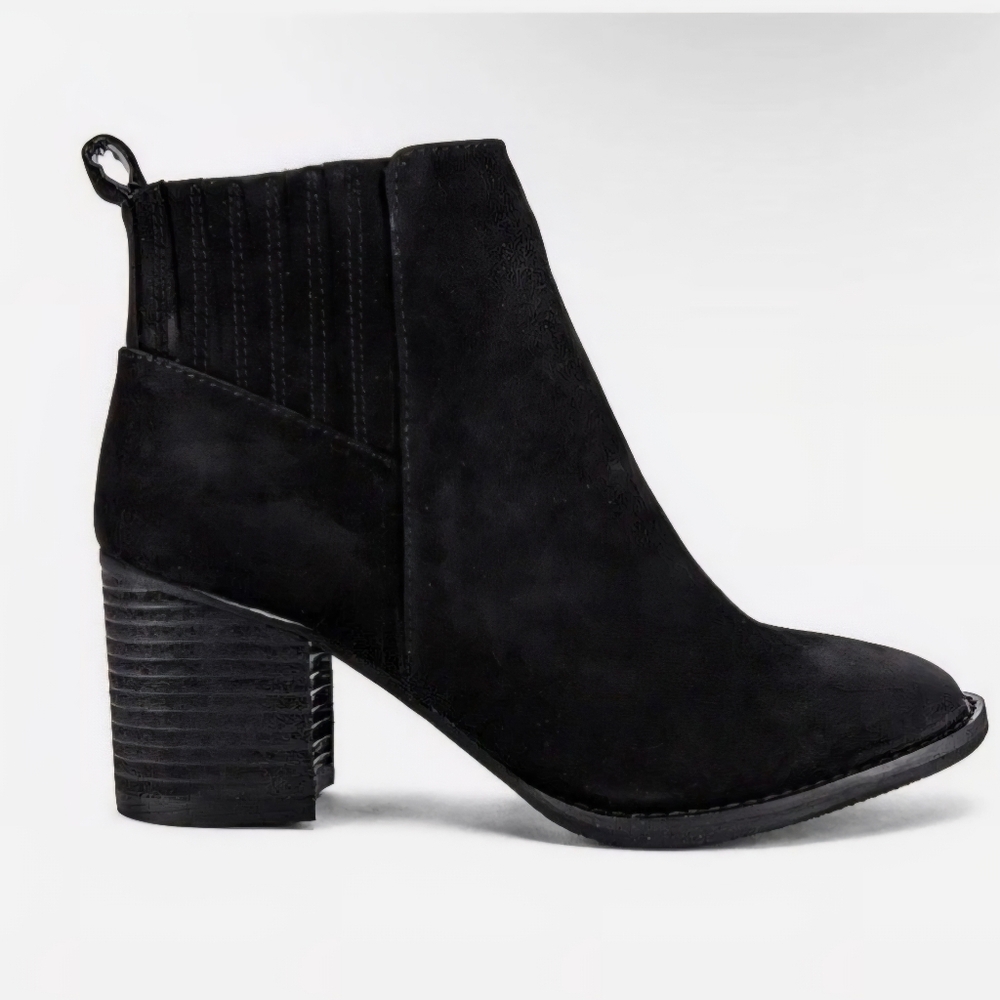 BLONDO Womens Noa Black Waterproof Boots, Size 9.5